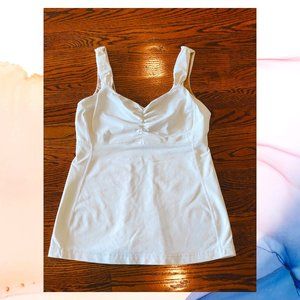 Lululemon Cream Pinch-Front Tank Top Size 8